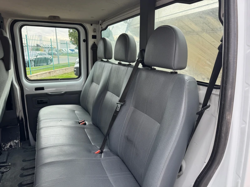 Ford Transit 2.4TD* 7 места* Тристранен самосвал* 2.80м. кош, снимка 7 - Бусове и автобуси - 49914728
