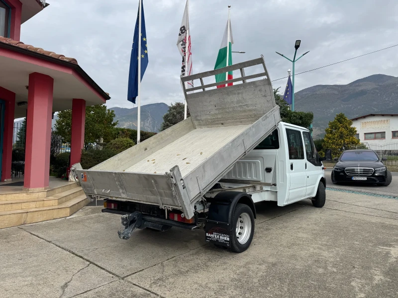 Ford Transit 2.4TD* 7 места* Тристранен самосвал* 2.80м. кош, снимка 10 - Бусове и автобуси - 49914728