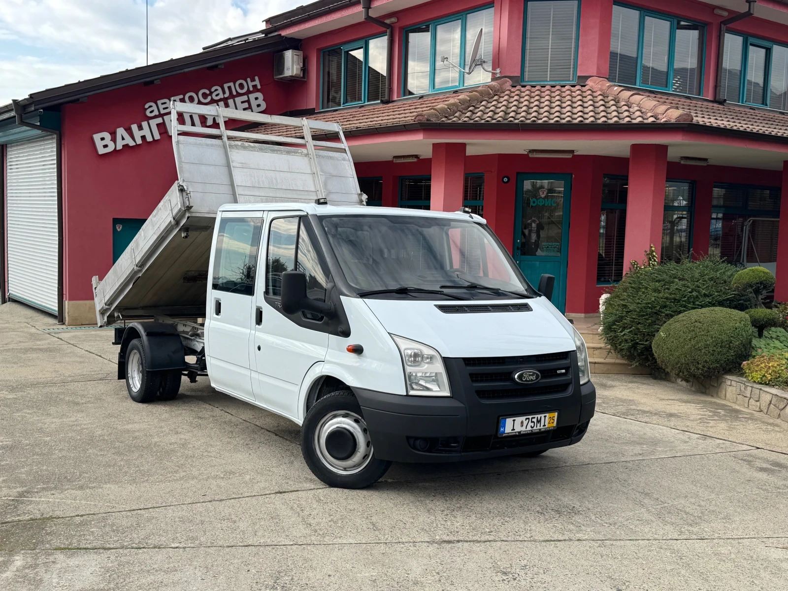 Ford Transit 2.4TD* 7 места* Тристранен самосвал* 2.80м. кош, снимка 1