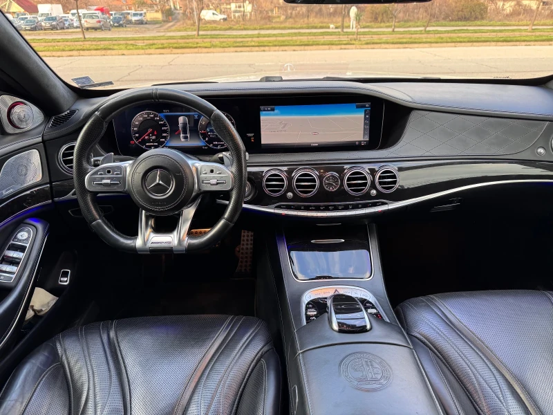 Mercedes-Benz S 63 AMG Long 4MATIC+ * VIP* FULL MAX* CERAMIC* 4D Burmeste, снимка 11 - Автомобили и джипове - 53272230