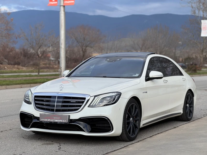 Mercedes-Benz S 63 AMG Long 4MATIC+ * VIP* FULL MAX* CERAMIC* 4D Burmeste