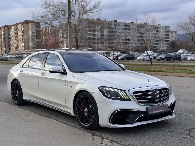 Mercedes-Benz S 63 AMG Long 4MATIC+ * VIP* FULL MAX* CERAMIC* 4D Burmeste, снимка 7 - Автомобили и джипове - 53272230