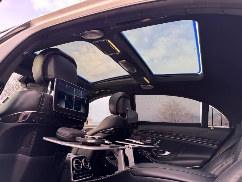 Mercedes-Benz S 63 AMG Long 4MATIC+ * VIP* FULL MAX* CERAMIC* 4D Burmeste, снимка 15 - Автомобили и джипове - 53272230