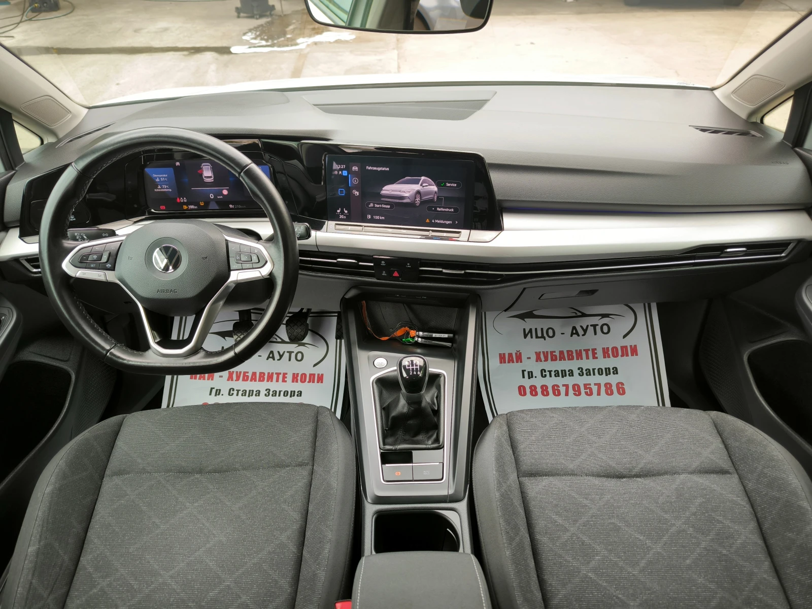 VW Golf 8-2, 0TDI-115k.6ск.EBPO 6, НАВИ, MATRiX, LED, FACE - изображение 10