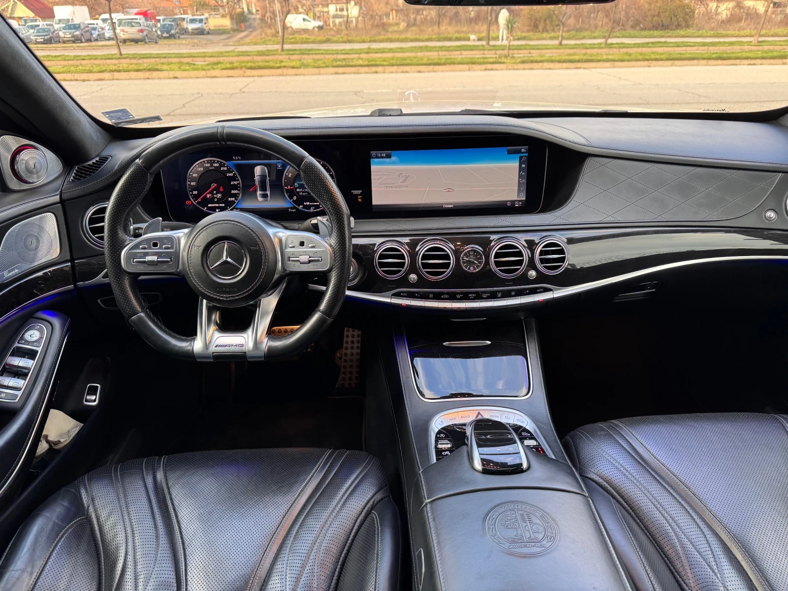 Mercedes-Benz S 63 AMG Long 4MATIC+ * VIP* FULL MAX* CERAMIC* 4D Burmeste | Mobile.bg � ����������� 11