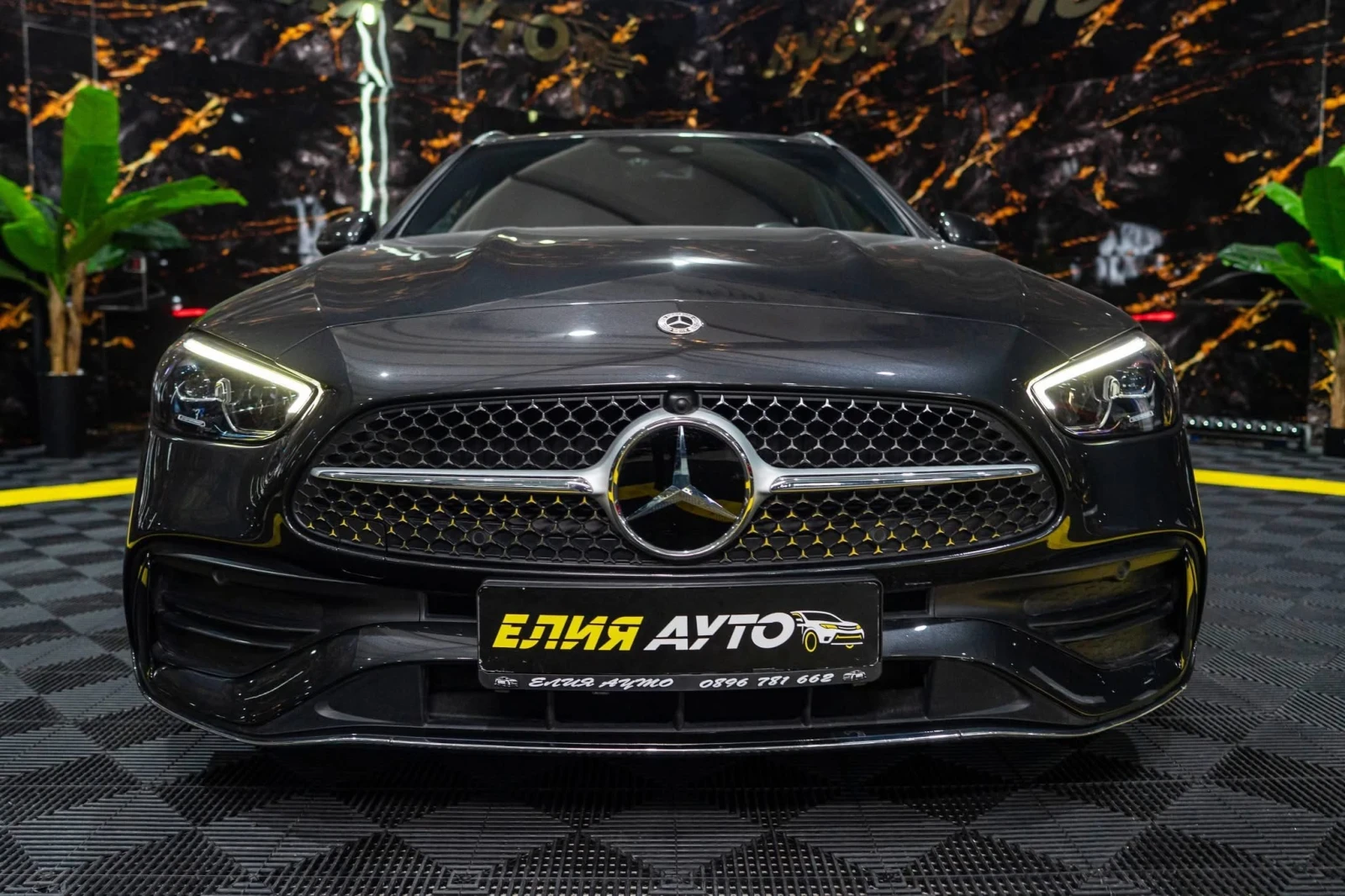 Mercedes-Benz C 220 D FULL AMG LINE LED DIGITAL 360 ЛИЗИНГ 100%, снимка 3 - Автомобили и джипове - 54029450