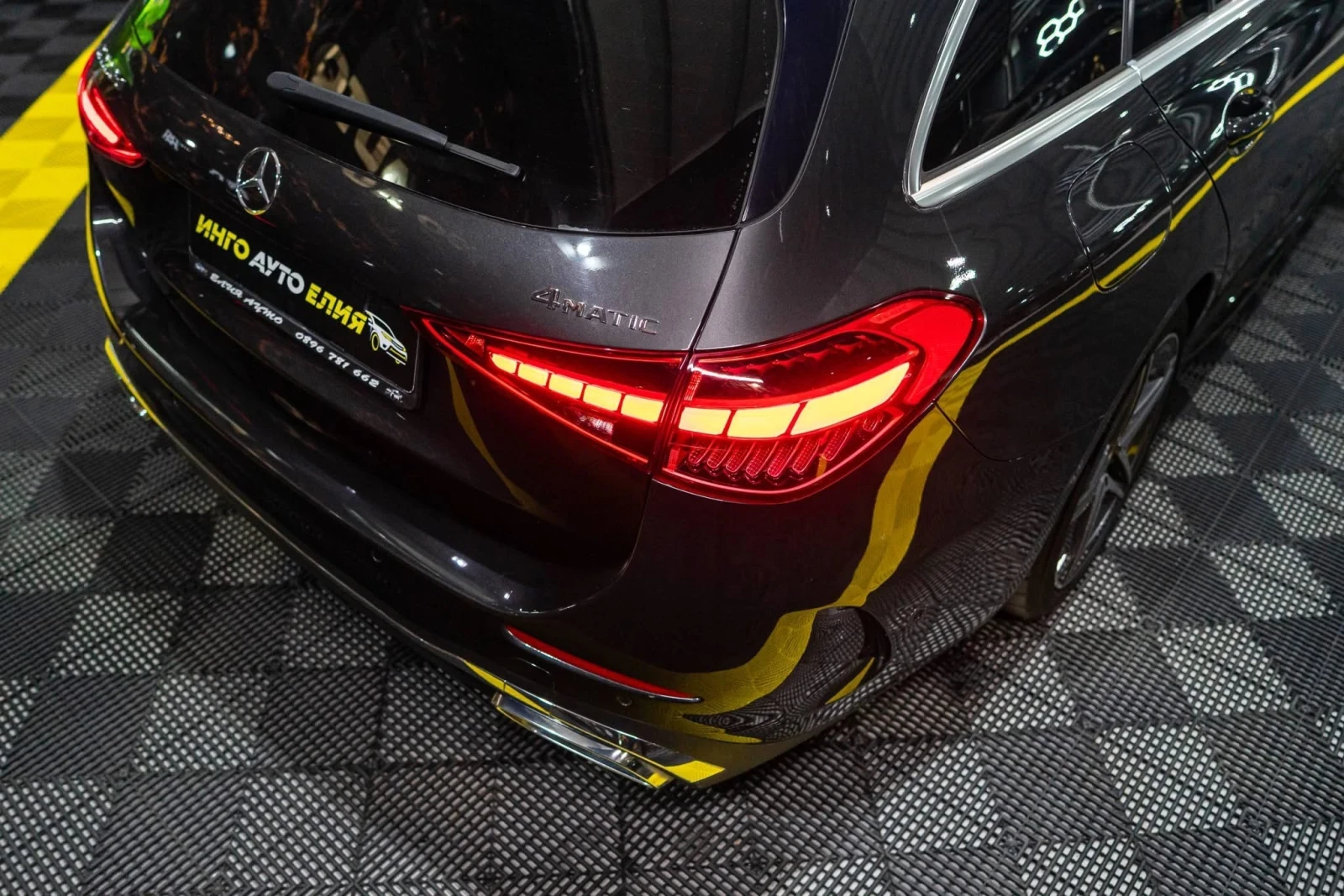 Mercedes-Benz C 220 D FULL AMG LINE LED DIGITAL 360 ЛИЗИНГ 100%, снимка 9 - Автомобили и джипове - 54029450