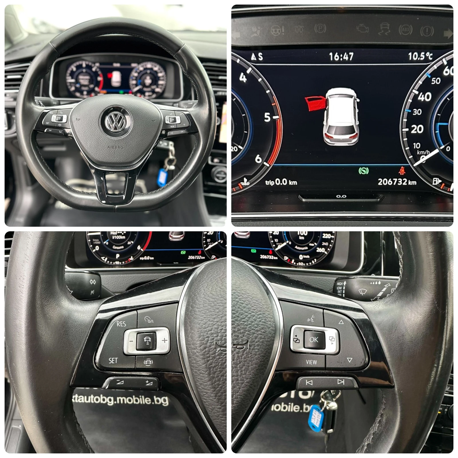 VW Golf 1.6TDI 116HP DSG HIGHLINE DIGITAL EU6D-TEMP, снимка 13 - Автомобили и джипове - 54646057