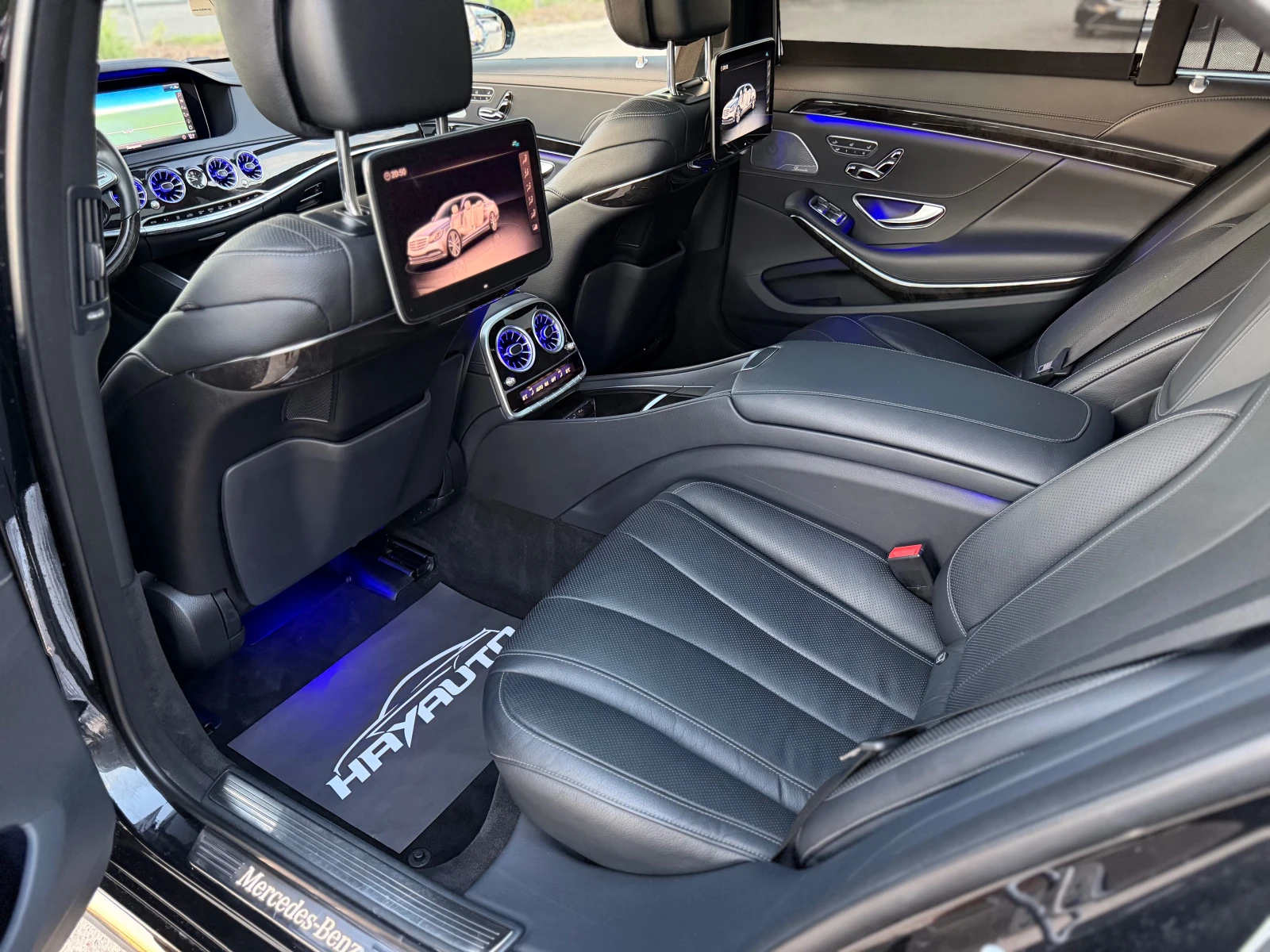 Mercedes-Benz S 560 4MATIC= LONG= BRABUS= 3XTV= DRIVER PACKAGE= , снимка 12 - Автомобили и джипове - 54918346