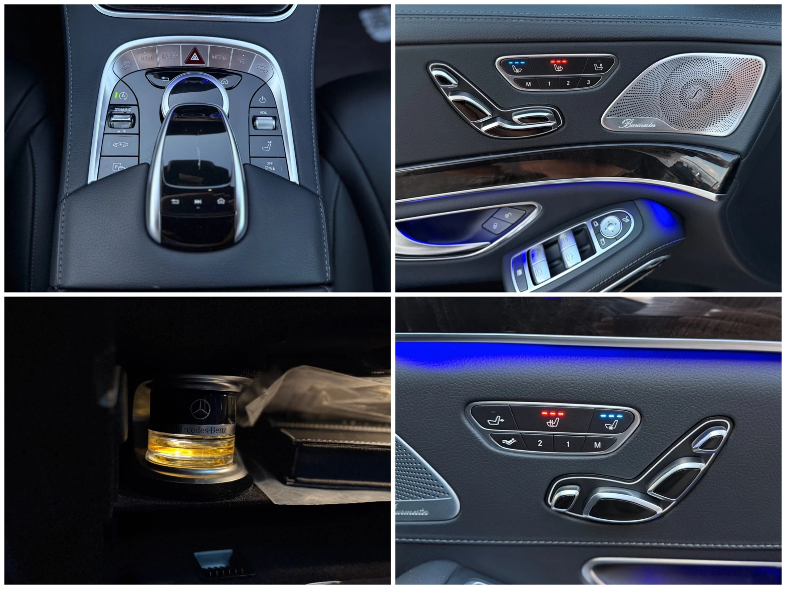 Mercedes-Benz S 560 4MATIC= LONG= BRABUS= 3XTV= DRIVER PACKAGE= , снимка 17 - Автомобили и джипове - 54918346