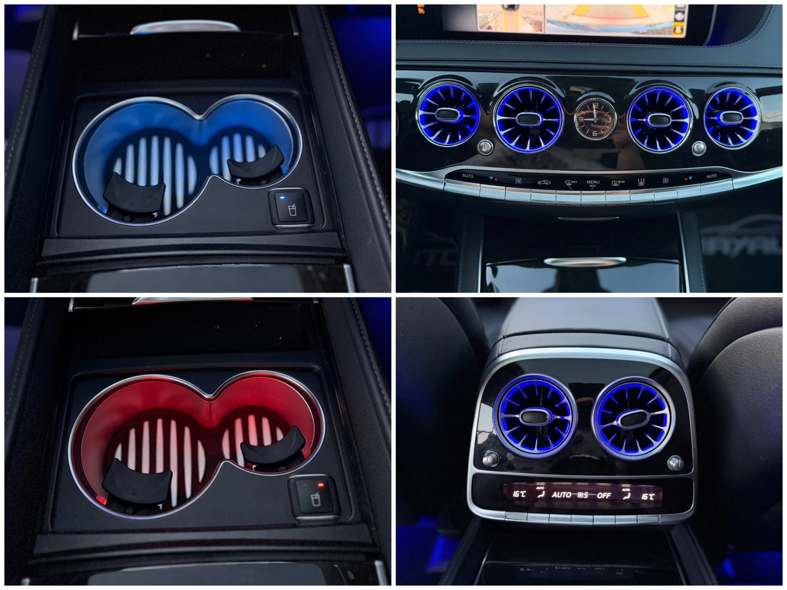 Mercedes-Benz S 560 4MATIC= LONG= BRABUS= 3XTV= DRIVER PACKAGE= , снимка 16 - Автомобили и джипове - 54918346