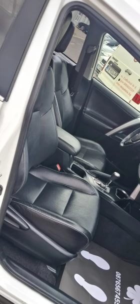 Toyota Rav4 2.5 Hybrid 4x4 Full Led  Automat 198kc  Бяла перла, снимка 9