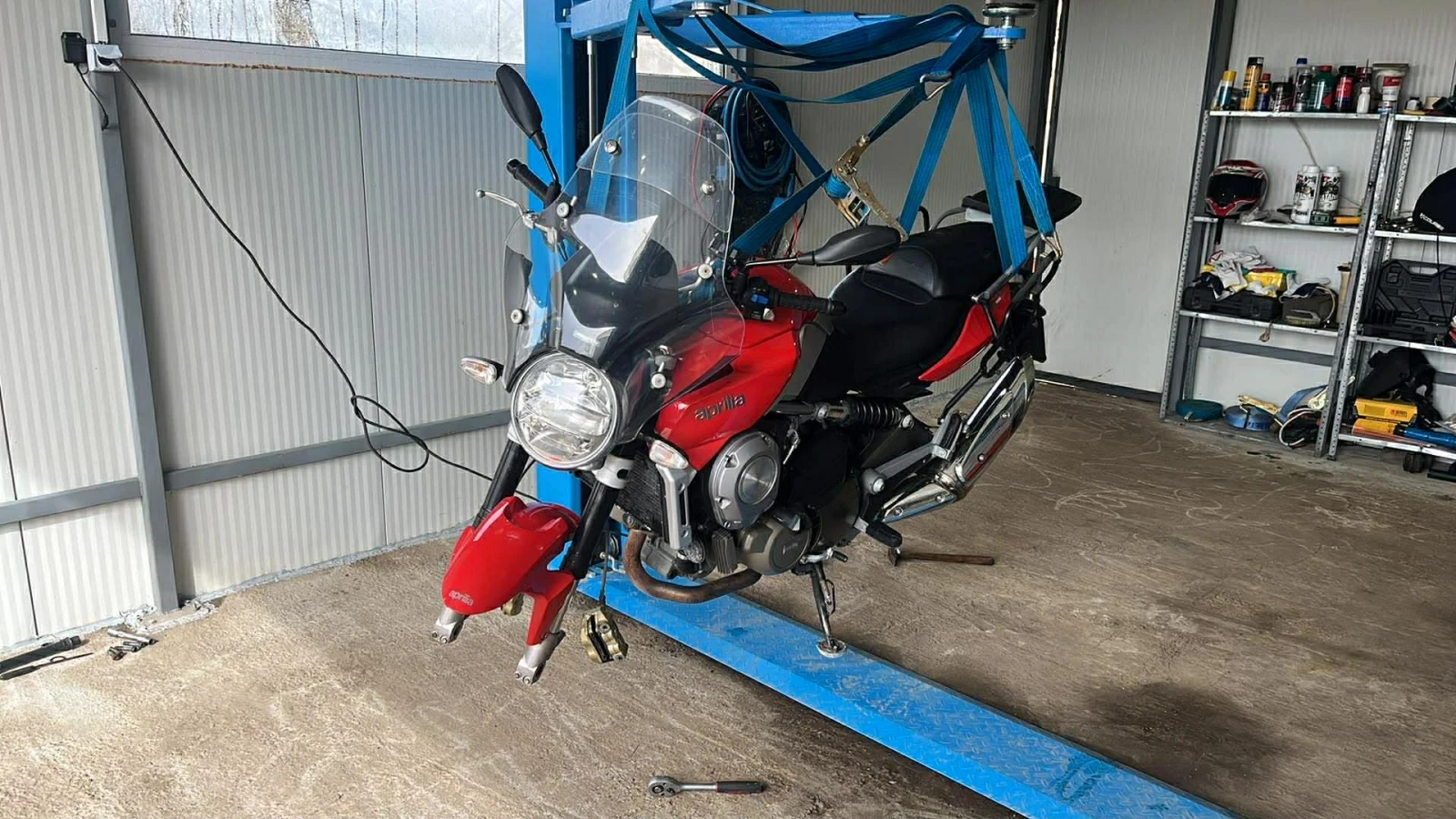 Aprilia Mana Автоматик, снимка 9 - Мотоциклети и мототехника - 54494251