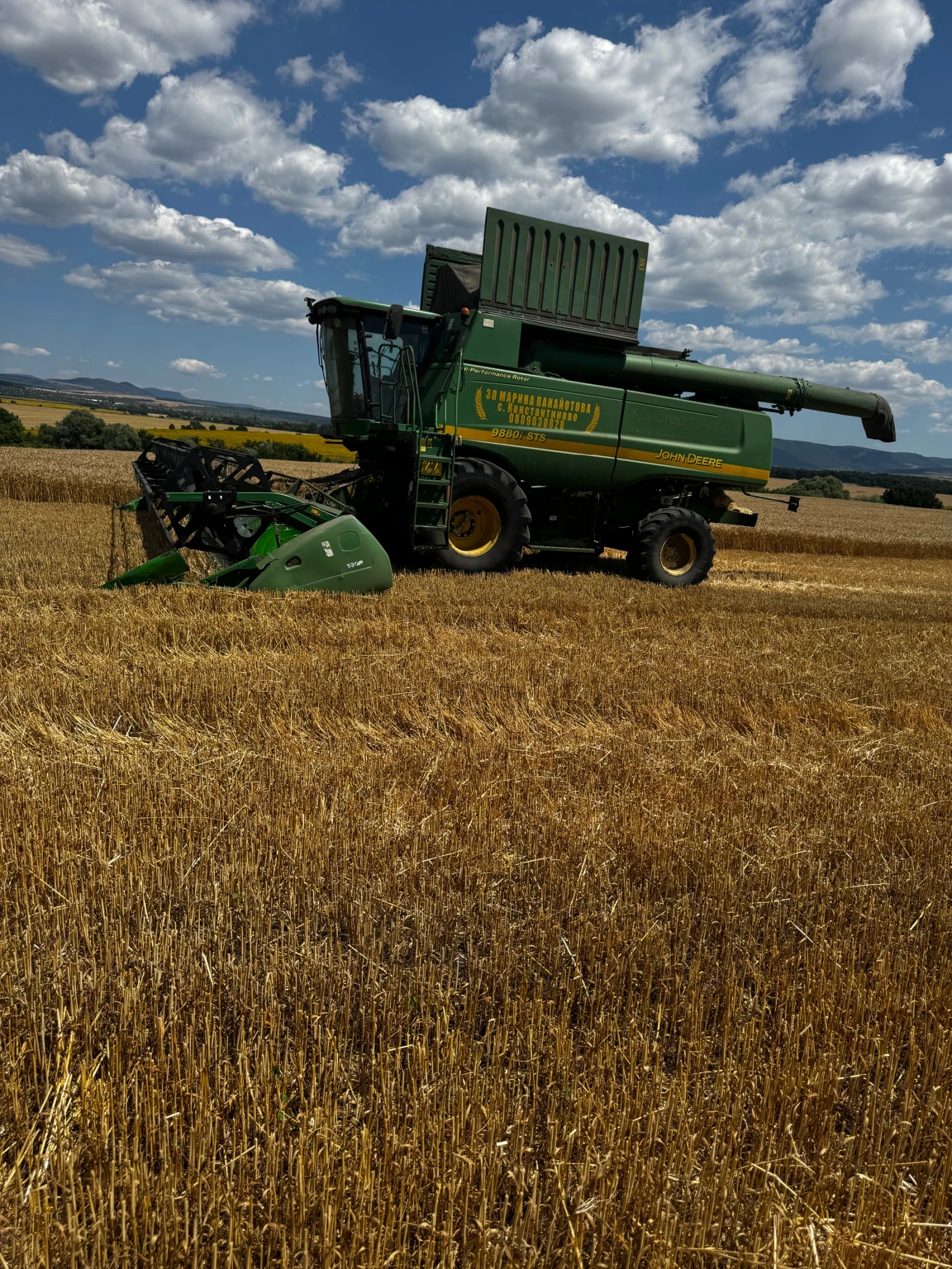 Комбайн John Deere 9880iSTS, снимка 3 - Селскостопанска техника - 55689061