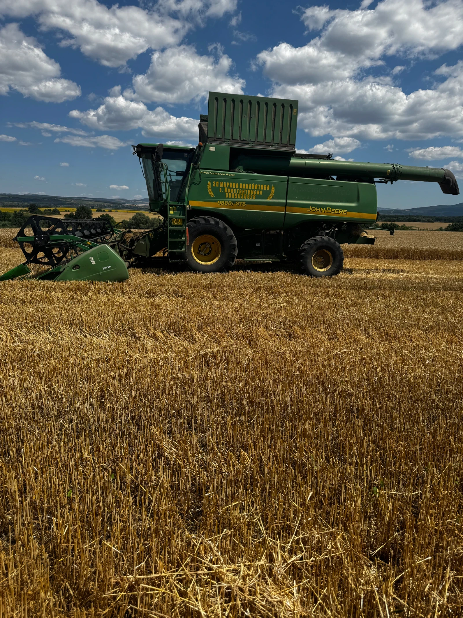 Комбайн John Deere 9880iSTS, снимка 4 - Селскостопанска техника - 55689061