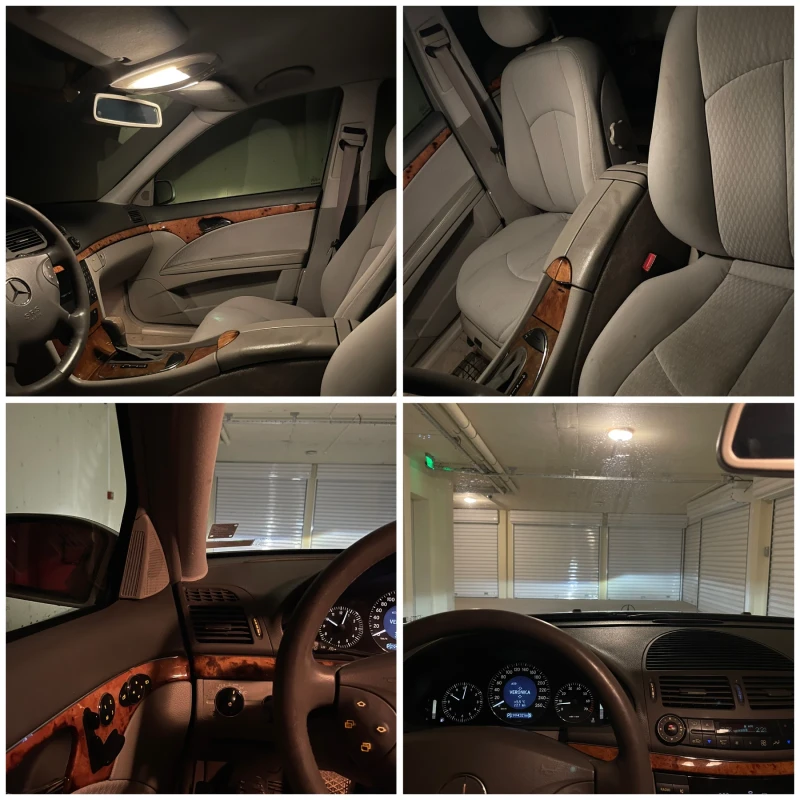 Mercedes-Benz E 320 Сервизирана /Регистрирана[3.2][бензин/газ]224к.с. , снимка 12 - Автомобили и джипове - 52287049