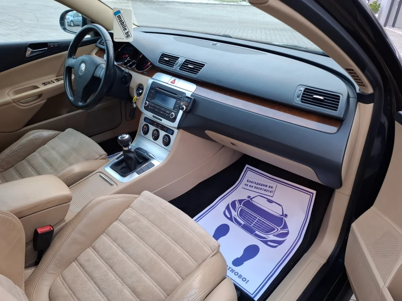 VW Passat 1.6FSI* (116кс)* KOЖА* КЛИМАТРОНИК* НОВ ВНОС* , снимка 15 - Автомобили и джипове - 53047631