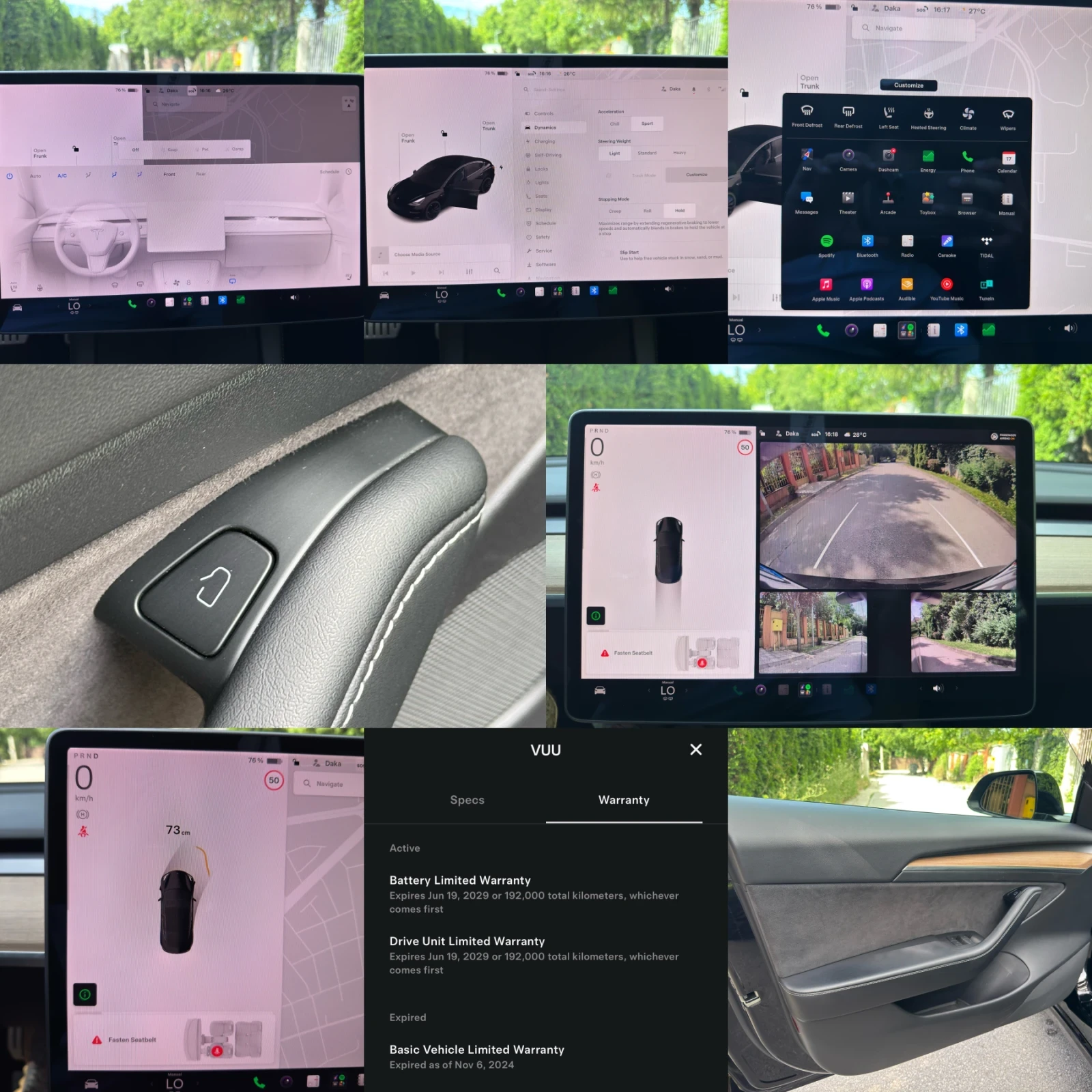 Tesla Model 3 Performance* Facelift* EU* ГАРАНЦИЯ 82kWh* 513hp, снимка 13 - Автомобили и джипове - 54990298