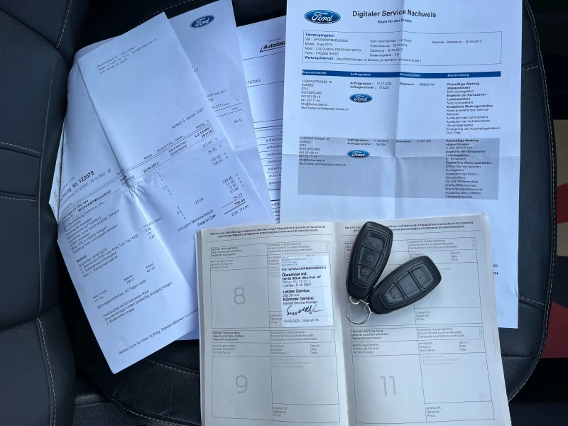 Ford Kuga 2.0TDCi AWD 163k.c./ПАНОРАМА/КОЖА/НАВИ/TITANIUM/, снимка 17 - Автомобили и джипове - 52723807