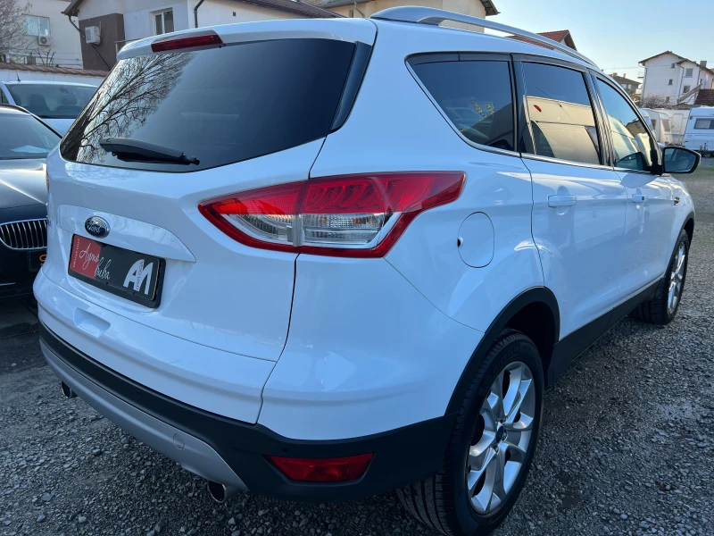 Ford Kuga 2.0TDCi AWD 163k.c./ПАНОРАМА/КОЖА/НАВИ/TITANIUM/, снимка 4 - Автомобили и джипове - 52723807