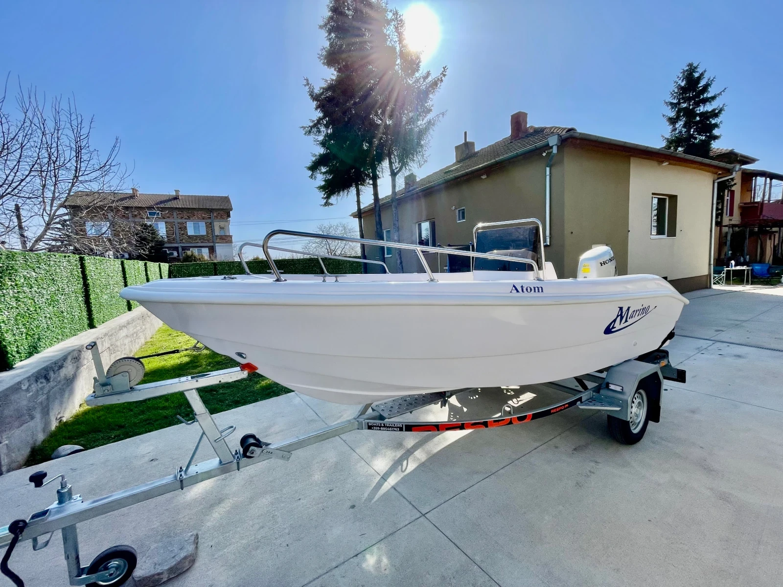 Моторна яхта Marino Atom 450, снимка 4 - Воден транспорт - 54733413