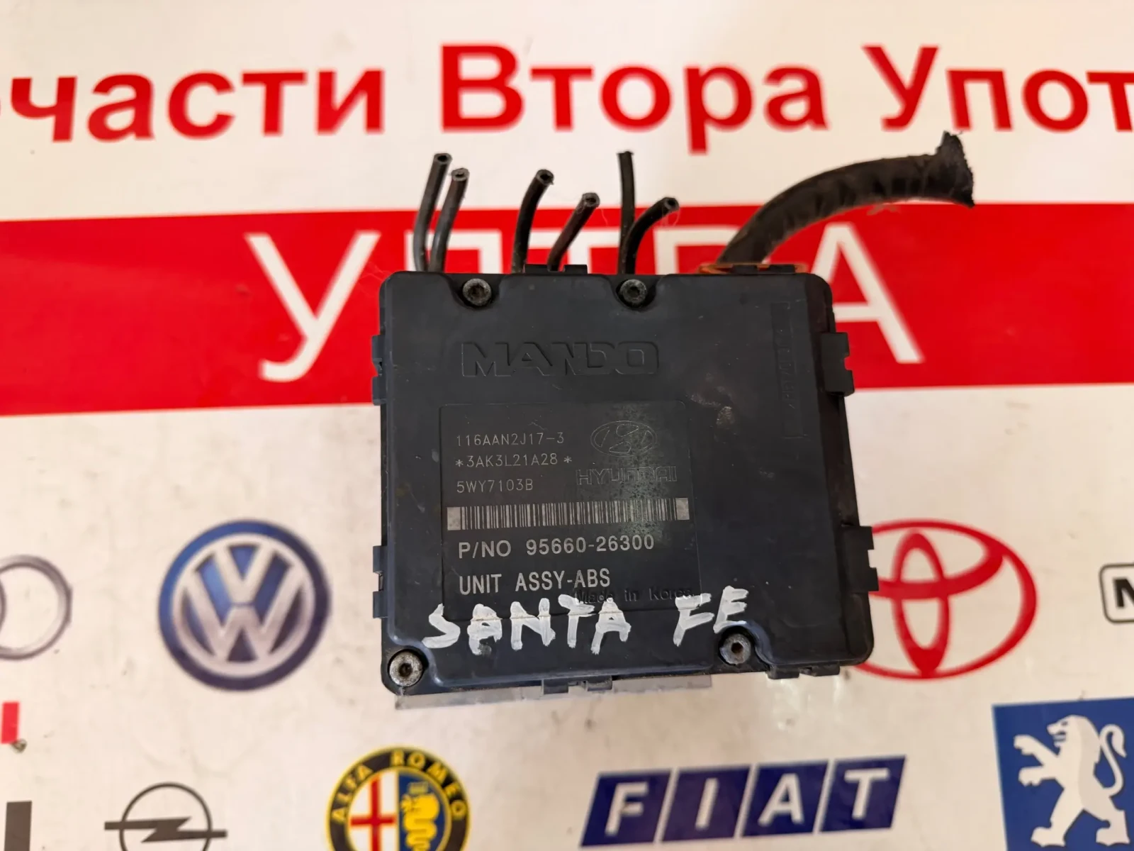 58900-26050 ABS Помпа HYUNDAI SANTA FE 2003  BH60101100 95660-26300, снимка 3 - Части - 54820145