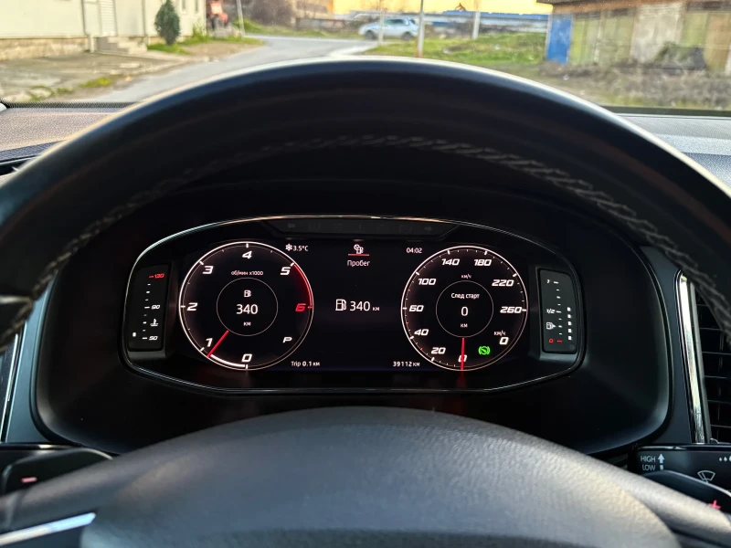 Seat Ateca 1.6TDI Автоматик* Дигитален километраж* 39 000км* , снимка 10 - Автомобили и джипове - 52906598