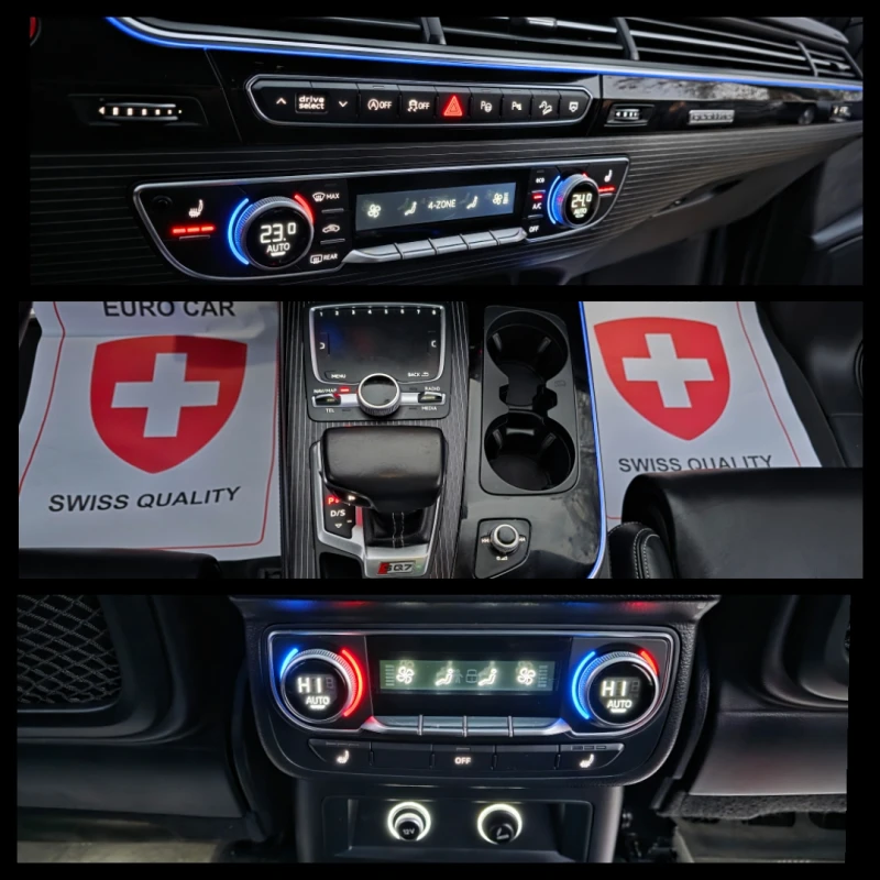 Audi SQ7 4.0 TDI* SOFT CLOSE* HUD* 7 МЕСТА* ПАНОРАМА* ШВЕЙЦ, снимка 10 - Автомобили и джипове - 52951410