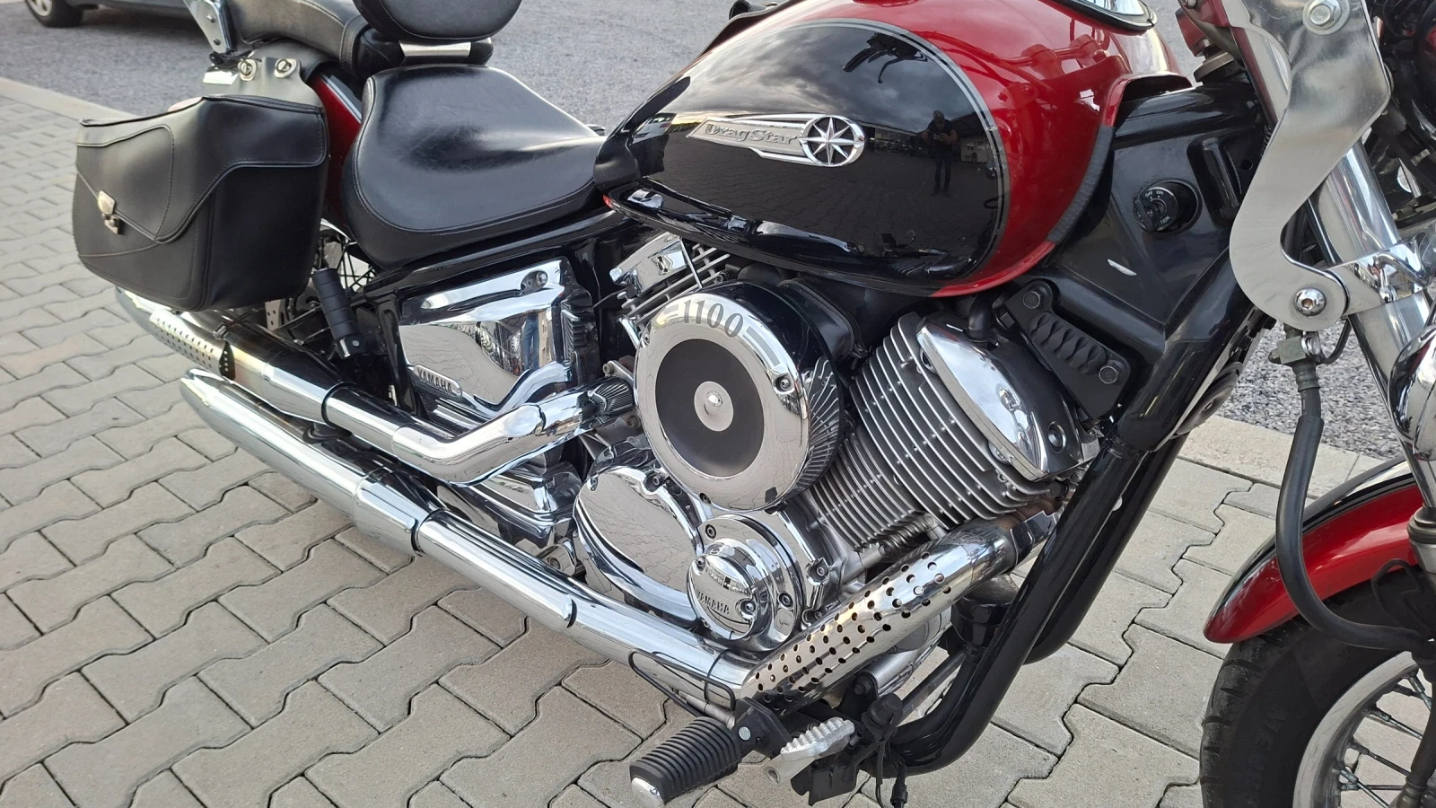 Yamaha Drag Star XVS 1100 30000 km, снимка 6 - Мотоциклети и мототехника - 54890513