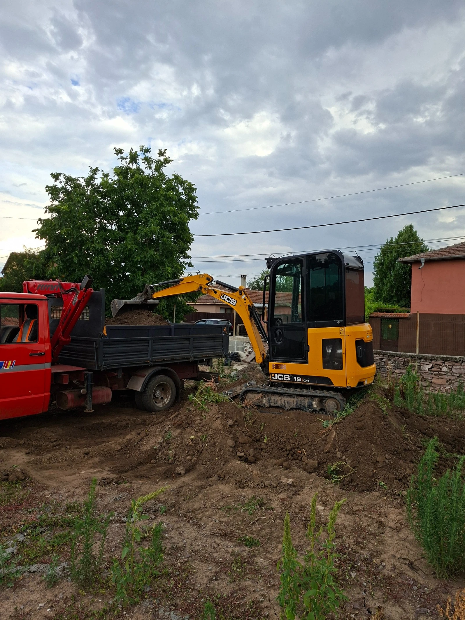 Багер JCB 19-C1 , снимка 2 - Индустриална техника - 55656969