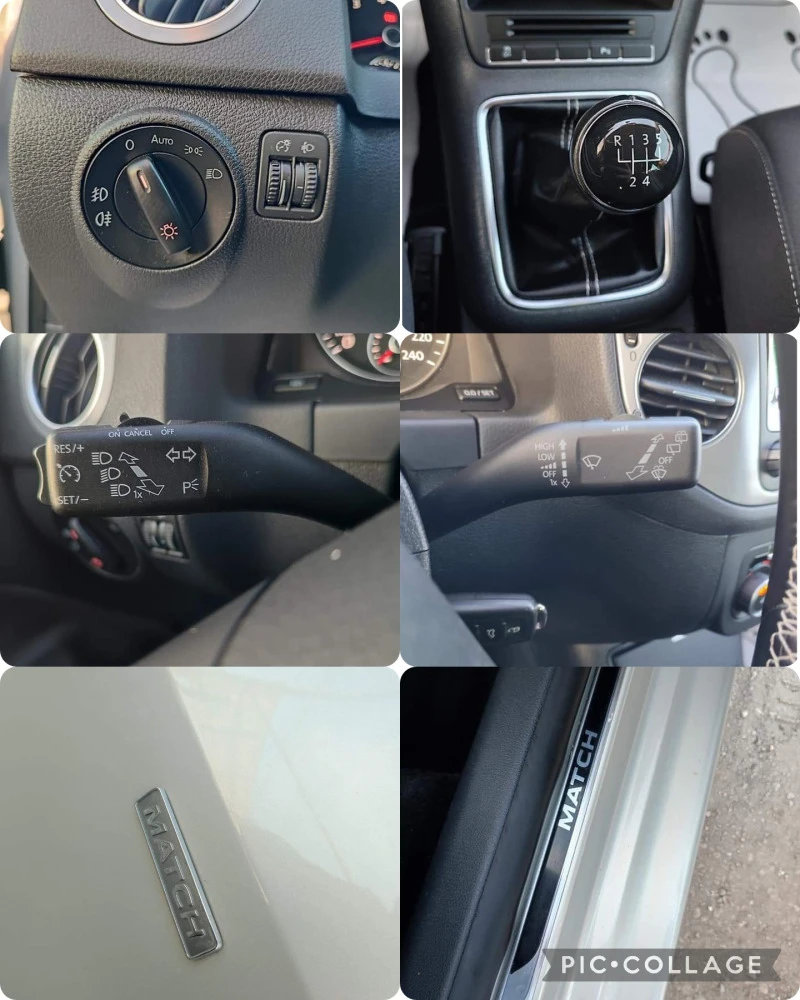 VW Golf Plus 1.2 TSI/КЛИМАТРОНИК/ПОДГРЕВ/ПАРКТРОНИК/ТЕМПОМАТ , снимка 9 - Автомобили и джипове - 45990193