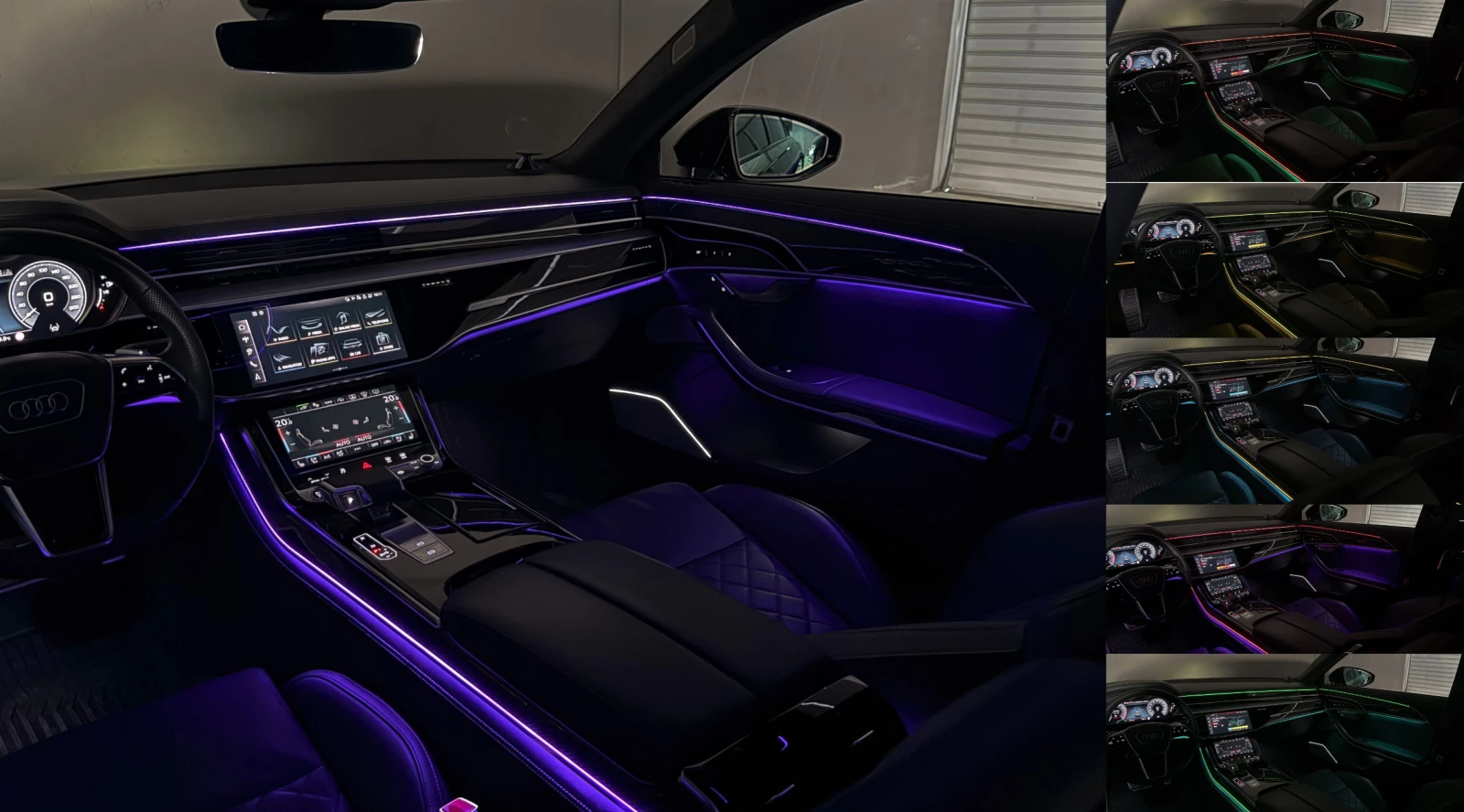 Audi A8 60TFSI/Plug-in Hybrid/S-Line/Гаранция, снимка 16 - Автомобили и джипове - 54930207
