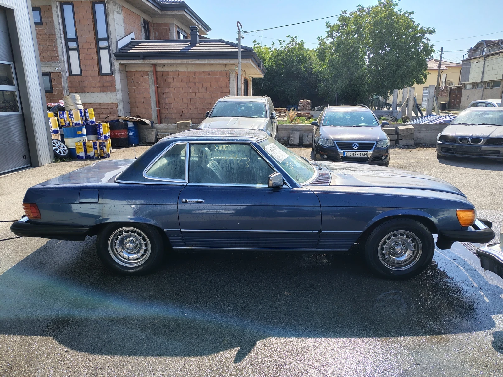 Mercedes-Benz SL 380 USA 1981 г., снимка 5 - Автомобили и джипове - 55586062