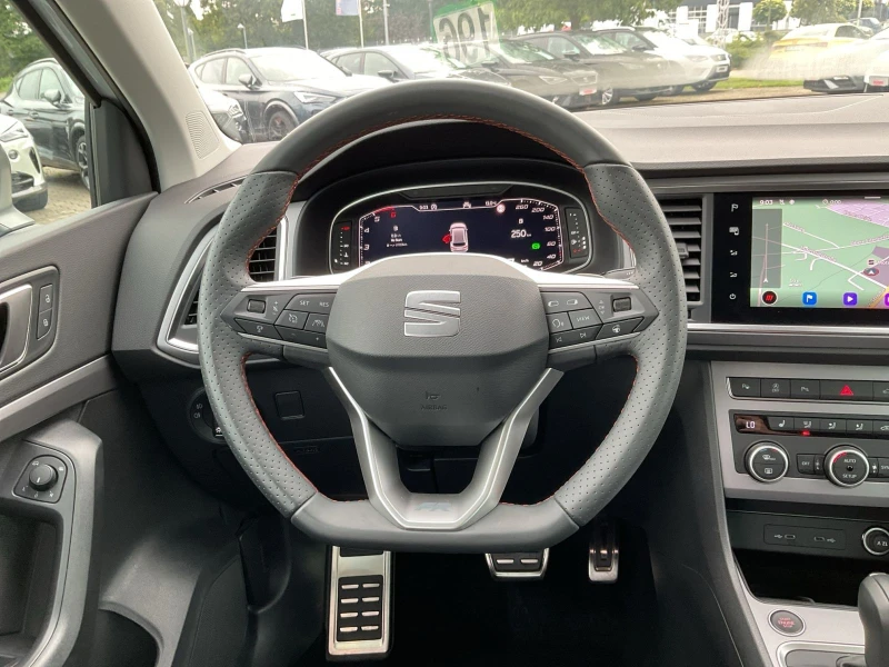 Seat Ateca 2.0TDI/150HP/ACC/AHK/LED/CAM/NAVI/936b, снимка 9 - Автомобили и джипове - 49343424