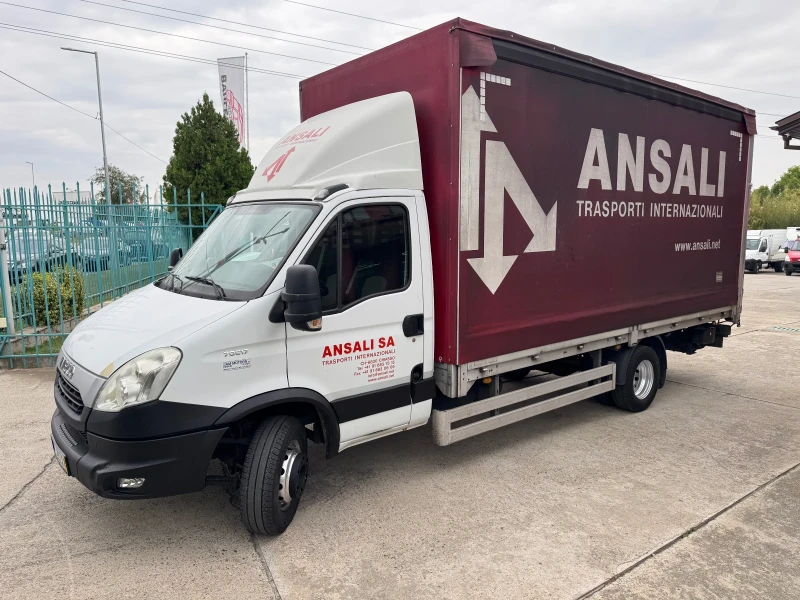 Iveco Daily 70C17* 3.0HPI* Климатик* Щора* Падащ борд, снимка 3 - Камиони - 51534598