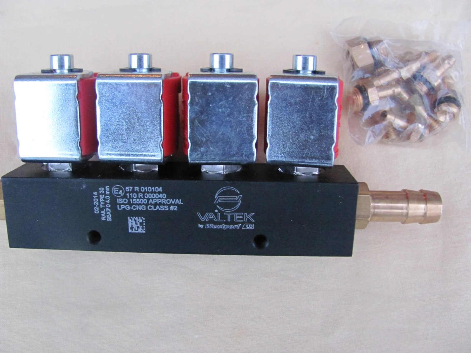 4цил. Инжекторна рейка 3 Ω  VALTEK TYPE 30   ВАЛТЕК