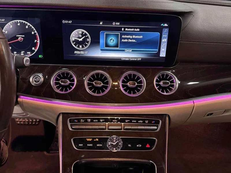 Mercedes-Benz E 450 * CARFAX * ПОДГРЕВ* BURMESTER, снимка 9 - Автомобили и джипове - 53529013