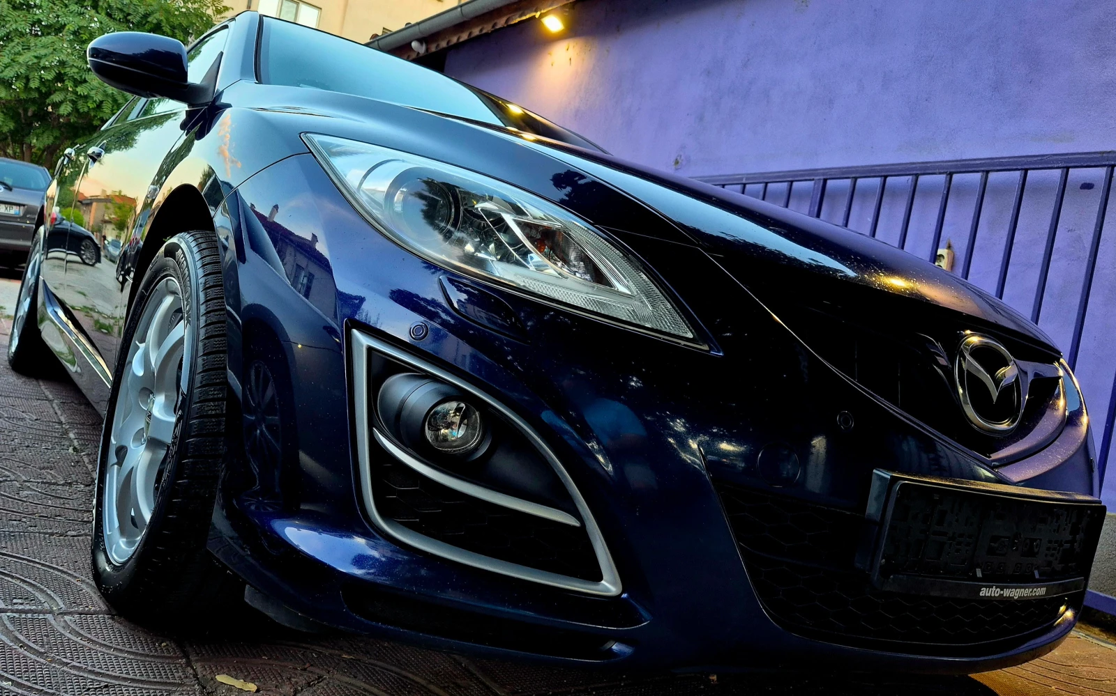 Mazda 6 2.2d-EXCLUSIVE-6speed-кожа-veriga-japan , снимка 10 - Автомобили и джипове - 55418110