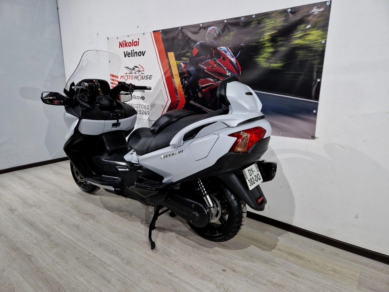 Suzuki Burgman EXECUTIVE 650cc ABS-TC 2017г.!22132км!, снимка 3 - Мотоциклети и мототехника - 54336221