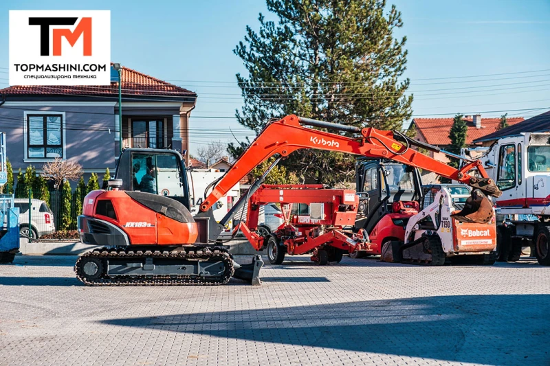 Багер Kubota KX183-3, снимка 4 - Индустриална техника - 52705468