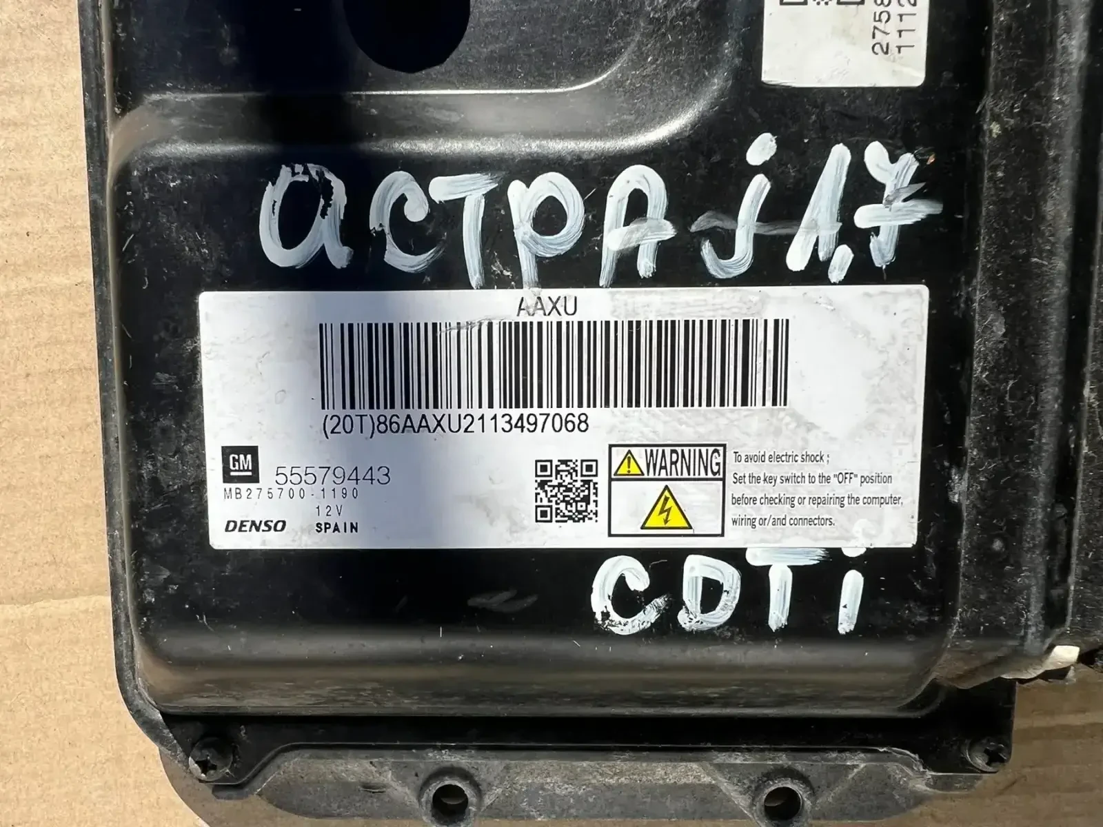 55579443  �������� �������� OPEL ASTRA J 1.7 CDTI  Denso  MB275700-1190 | Mobile.bg � ����������� 3