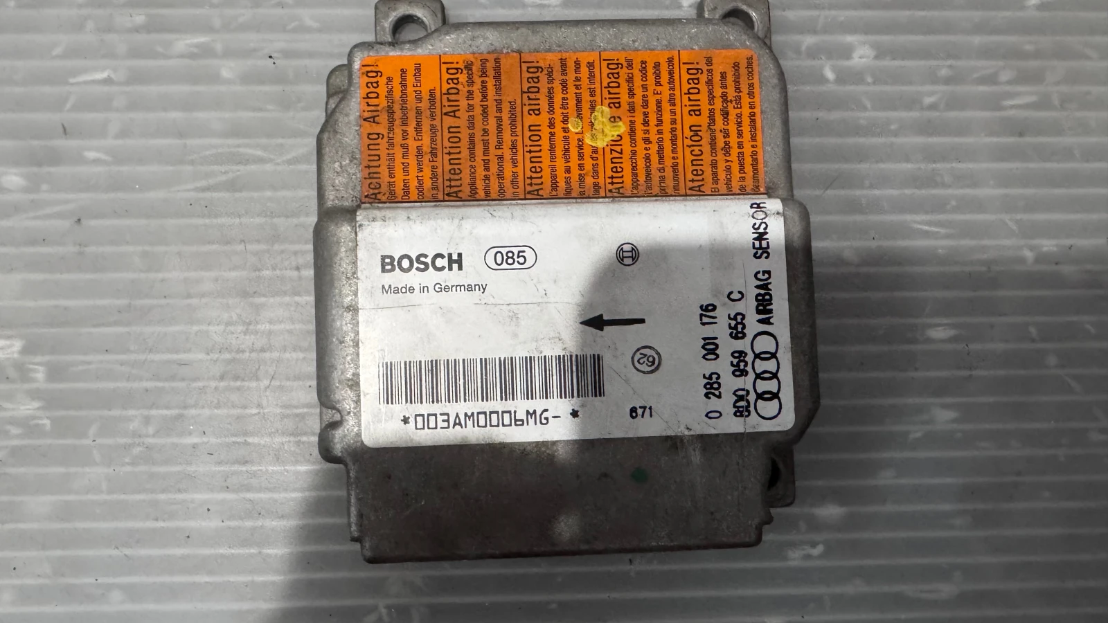 Airbag  /  /  a Audi A4 - 8D0959655 / 0285001176 | Mobile.bg   2