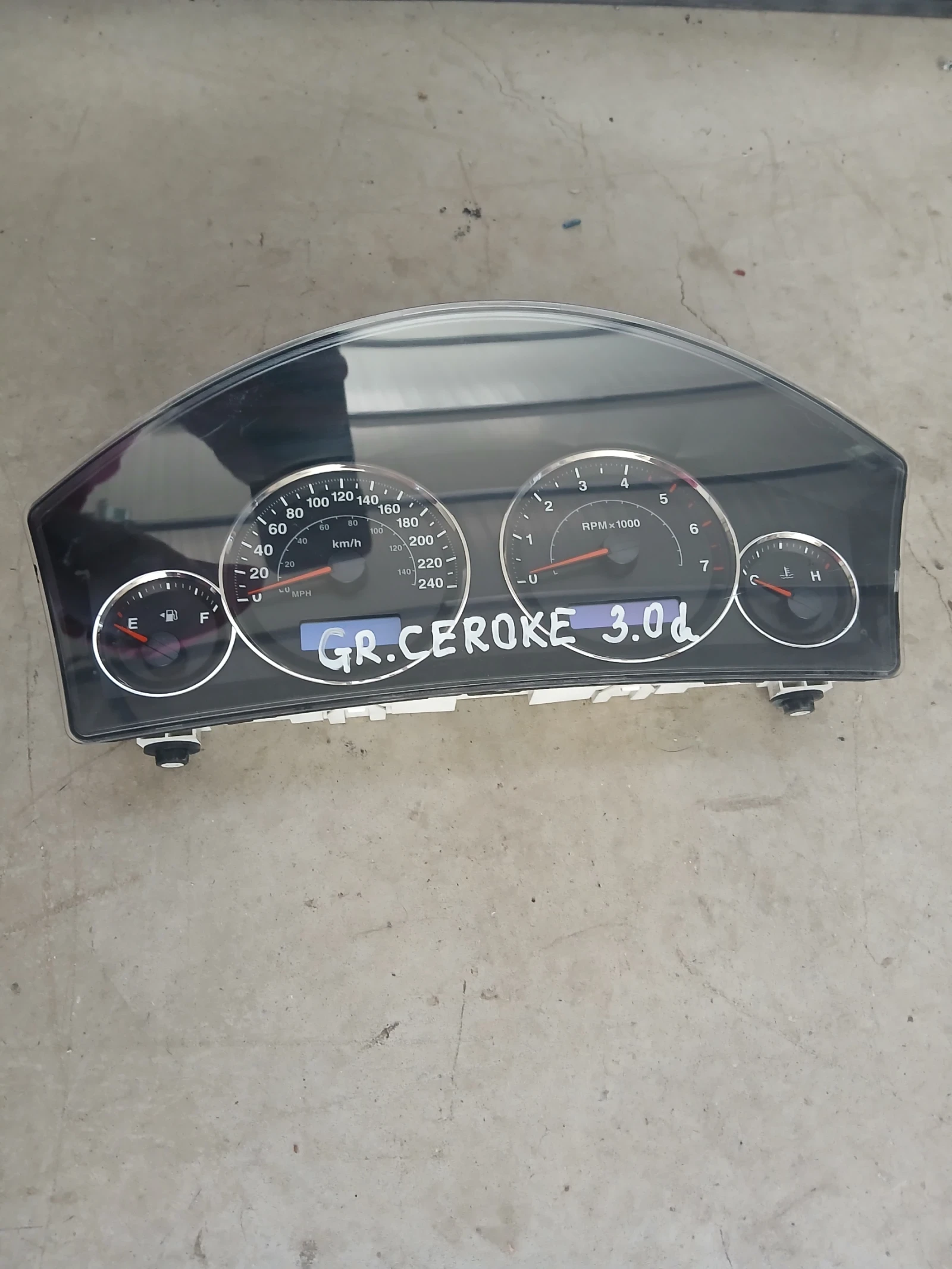 05172312AB километраж Jeep Grand Cherokee 3.0 дизел 2008г 