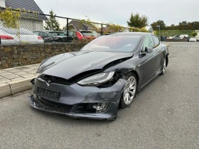 Tesla Model S Европейска!Ударена