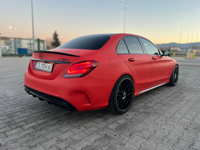 Mercedes-Benz C 63 AMG C63S, снимка 6 - Автомобили и джипове - 48619380