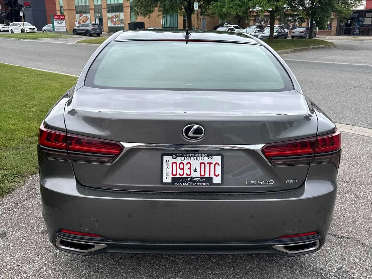 Lexus LS * 500 AWD * АВТОКРЕДИТ БЕЗ ПЪРВОНАЧАЛНА ВНОСКА* , снимка 4 - Автомобили и джипове - 55071570