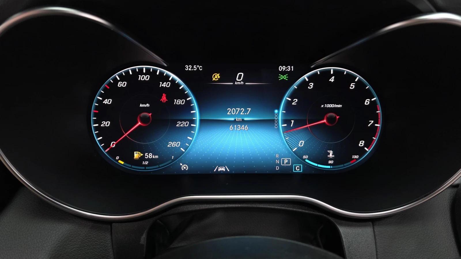 Mercedes-Benz C 200 BLIND SPOT HUD ЛЮК КРАЙНА ЦЕНА* encareu.com, снимка 8 - Автомобили и джипове - 55756189