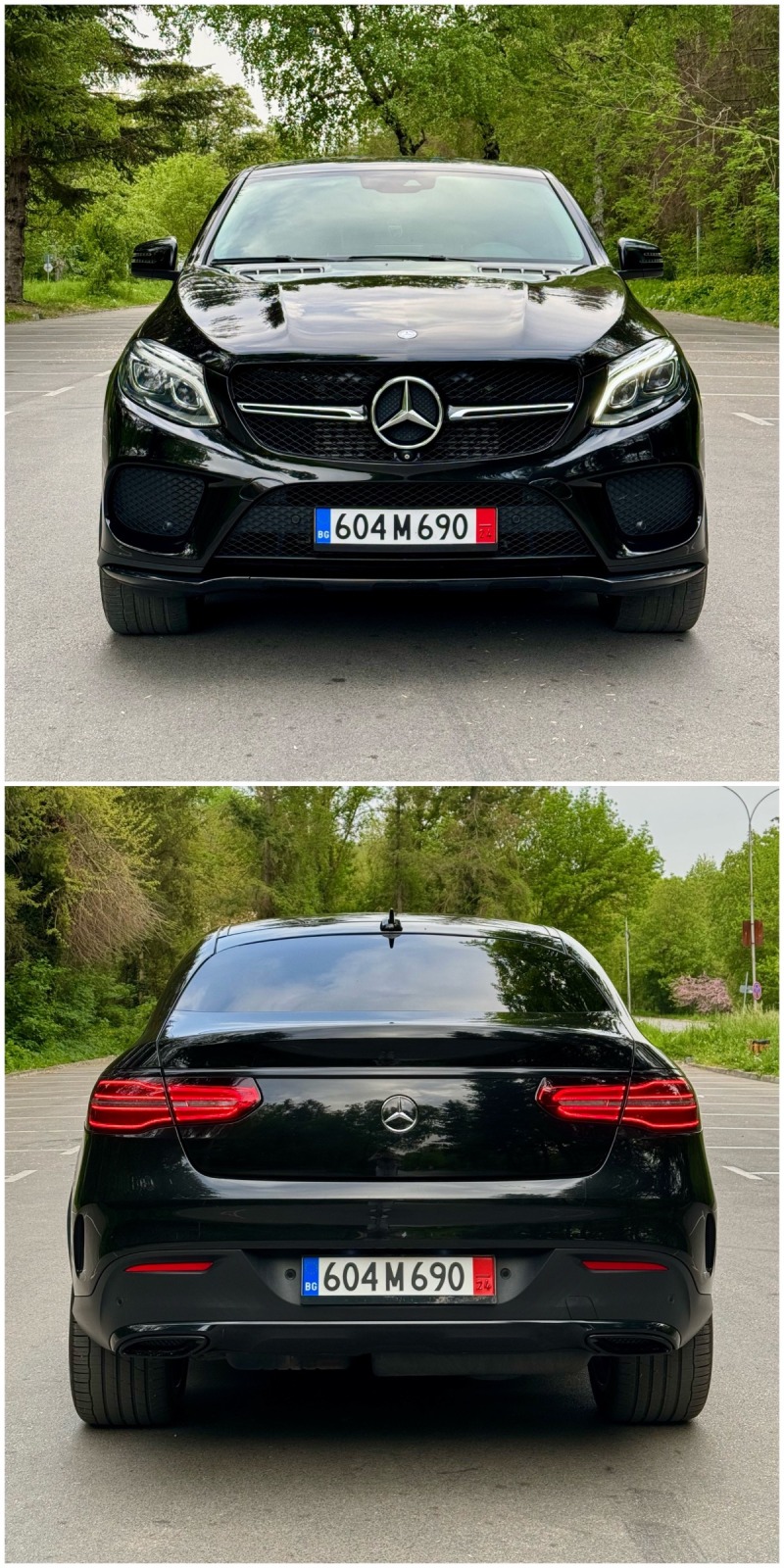 Mercedes-Benz GLE Coupe * 350CDI* AMG* ЧЕРВЕН ШЕВ* 108 000 км.* ШВЕЙЦАРИЯ*, снимка 3 - Автомобили и джипове - 45318090