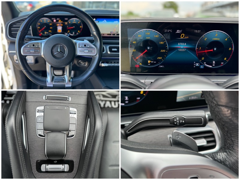 Mercedes-Benz GLE Coupe 350d= 4Matic= 63 AMG= Distronic= HUD= Panorama= 36, снимка 15 - Автомобили и джипове - 45685126