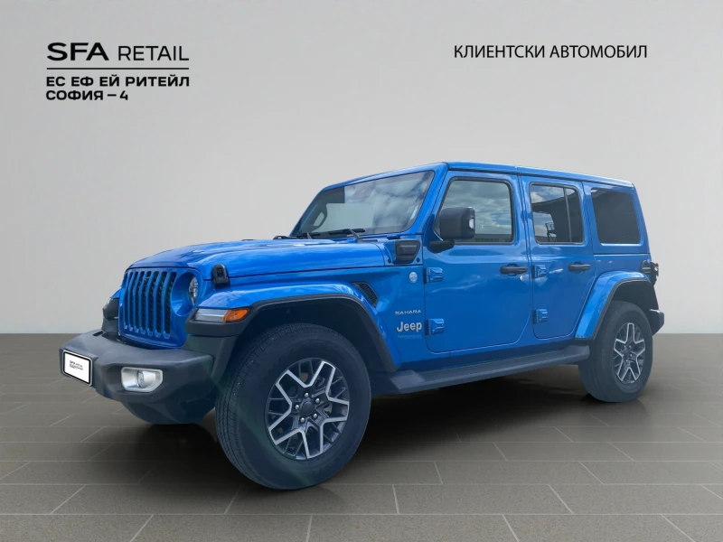 Jeep Wrangler SAHARA 2.0 PHEV Petrol 381 hp ATX8 4WD - 96900 лв. / 49544.18 € - 87639208 1